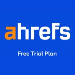 Ahrefs free trial plan