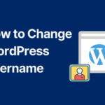 How to change WordPress username