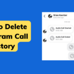 How to delete Instagram Call history