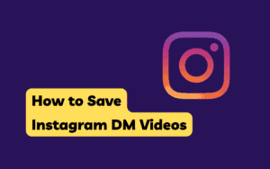 Save Instagram DM Videos