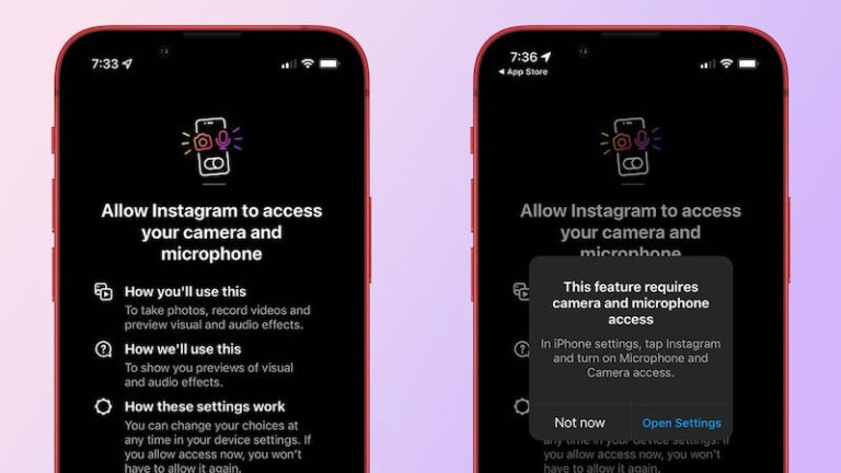 How to Enable Camera Access on Instagram
